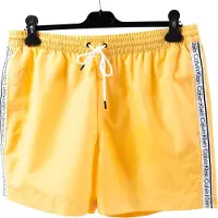 Calvin Klein Hommes, Short de bain, Medium Drawstring Heren Zwembroek - Halo Orange - Maat XL, Orange, (XL)