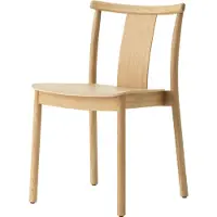 Audo Copenhagen Merkur Chaise Without Arms | Natural Oak | Natural Oak