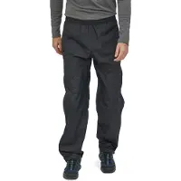 Patagonia - Pantalon imperméable et respirant - M's Torrentshell 3L Rain Pants - Reg Black pour Homme en Nylon - Taille S - Noir