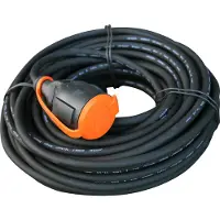 Relectric Câble d'extension en néoprène de 20 mètres, câble d'extension 3x1,5 mm