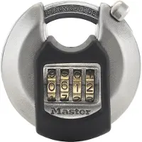 Master Lock M40eurdnum Combination Padlock Doré