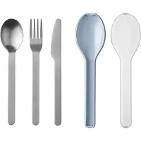 Mepal besteckset ellipse 3-teilig - vivid blue