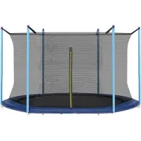 Viking Choice Filet pour trampoline 305 cm, bord intérieur 180 cm, PE Terylene haute qualité pour 6 barres