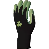 Deltaplus Gant jardin protection mains tricot latex vert taille 7 DELTA PLUS