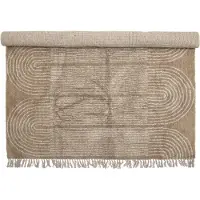 Bloomingville Tapis Zeynep | Marron | Coton | 82054443