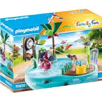 Playmobil Funny Pool With Water Sprayer Multicolore 4-7 Years Enfants