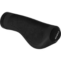 Brooks England Ergonomic Grips Noir 130/130 mm