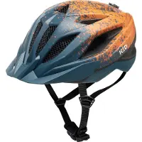 Ked Casque Street Junior Pro pour enfants vert arcade-orange mat Taille M (53-58 cm)