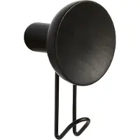 Woud Around Wall Hanger Porte-manteau Large | Black|Black