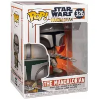 Funko POP! Pop! Star Wars - Mandalorian Figurki Winylowa Premium, The Mandalorian