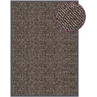 vidaXL Paillasson touffeté 40x60 cm Marron foncé