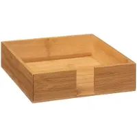 5 Five Range-serviettes - - Modèle 20 - Bambou - Dimensions 20.5x20.5x5.5 cm - Contemporain