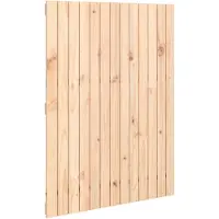 vidaXL Tête de lit murale 82,5x3x110 cm pin massif