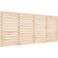 vidaXL Tête de lit murale 186x3x91,5 cm Pin massif