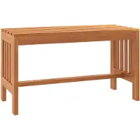 vidaXL Banc de jardin 80 cm en bois massif d'eucalyptus
