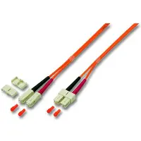Efbe-Schott EFB-Elektronik Cavalier duplex SC-SC 50/125µ, OM2, LSZH, orange, 3.0mm, 2m Fabricant : EFB Elektronik (O6413.2)