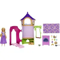 Disney Rapunzel Disney Princess Tower With Doll Rose Enfants