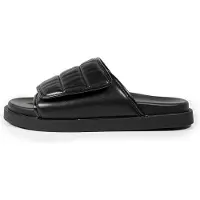Romika Sandales Romika Hommes Pieds Couverts Crosstrap Fermeture Velcro Black-Taille 42
