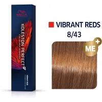 Wella Koleston Perfect ME+ Vibrant Reds coloration cheveux permanente teinte 8/43 60 ml