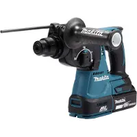 Makita Perforateur burineur SDS-Plus 18V LXT (2x5,0 Ah) en MAKPAC - DHR242RTJ