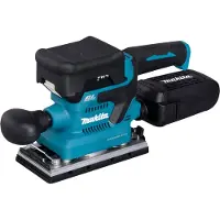 Makita Ponceuse vibrante 18V + 2 batteries 5Ah + chargeur rapide + coffret MAKPAC - - DBO380RTJ