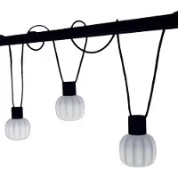 Martinelli Luce Chaînes lumières , Kiki, Noir, Plastique, Design