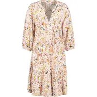 Garcia E30082 3/4 Sleeve Dress Beige XS Femme