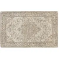 Nordal Tapis tissé perle - sable / beige 60x90cm