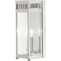 Elstead Lighting Applique d'extérieur, chrome poli, E14, 40 W, Holborn Elstead