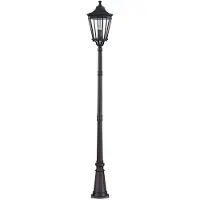 Elstead Lighting Lampe de cheminée 257 cm Cotswold Lane 3xE14 noire Feiss FE-COTSLN5-L-BK