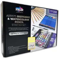 Zieler Watercolor & Sketching set (609299521) (24x)