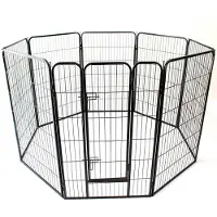 Trekker Parc pour chiots Strong L, 8-panneaux 100x77cm
