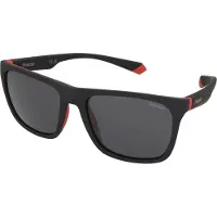 Polaroid Pld2141s56blx 57/18/140 Polarized Sunglasses Noir Blue Mirror/CAT3