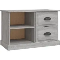 vidaXL Armoire TV Gris Sonoma 73x35,5x47,5 cm Bois composite