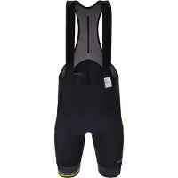 Santini Uci Official World Champion Bib Shorts Noir 2XL Homme