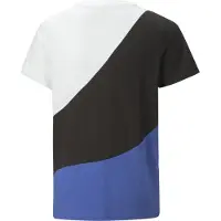 Puma Power Cat Short Sleeve T-shirt Blanc,Bleu,Noir 4-5 Years Garçon