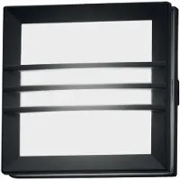 Elstead Lighting Applique d'extérieur moderne noire GX53 5,7 W LED Egil Elstead
