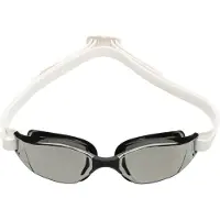Aqua sphere Lunettes de Natation - Miroir Titane Argenté - Xceed - Noir/Blanc