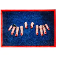 Seletti Tapis rectangulaire Doigts