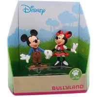 BULLYLAND 15081 - Set de jeu Disney Mickey et Minnie Mouse - Pantalon en cuir et dirndl