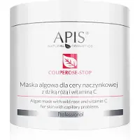 Apis Couperose-Stop masque aux algues pour la peau couperosée avec de la rose musquée et de la vitamine C, 200g