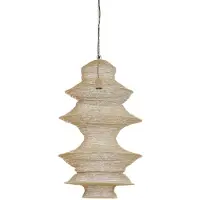 Light & Living Suspension - marron - Nakisha - métal - Ø 48cm - E27 - 2973943 - Light & Living