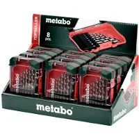 Metabo HSS-G BOHRER SET SP, 8 parties