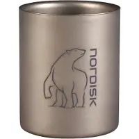 Nordisk Titanium Double Wall Mug 450ml Argenté