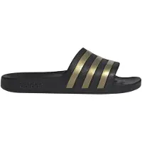 Adidas Mule 'Adilette Aqua' citron vert / noir