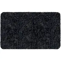 Sans marque Tapis de propreté Aqua Luxe noir 50x80 cm (80 x 50 cm)