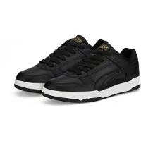 Puma RBD Game low JR Sneakers Laag - Zwart - Maat 36