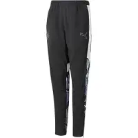 Puma Pantalon de sport bleu marine / bleu clair / noir / blanc