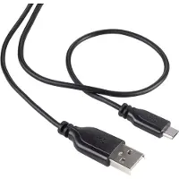 Renkforce Câble de connexion SuperSoft A/Micro-B 1 m (1 m, USB 2.0, 2.50 W)