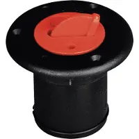 Nuova Rade Bouchon de réservoir 51 mm noir Noir, taille unique